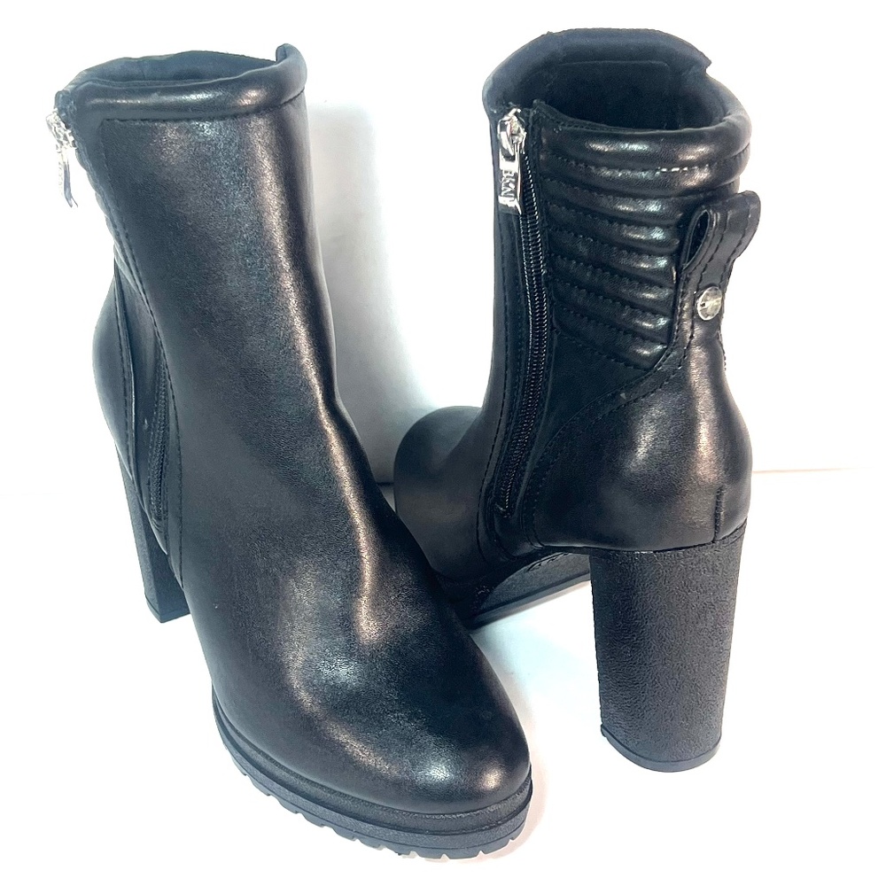 DKNY Black Heeled Boots
